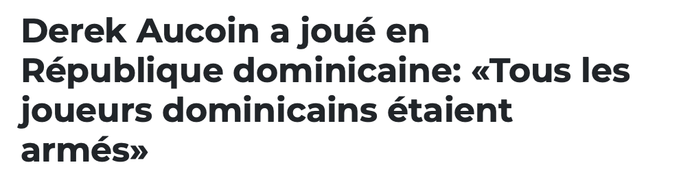 Pas étonnant que David Ortiz ait été TIRÉ...