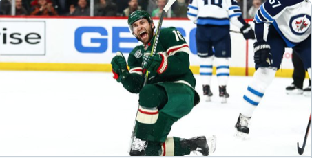 Pour la première fois depuis le début de la SAGA Jason Zucker...le CH...