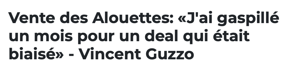 Quand on vous disait que la CFL était une LIGUE de JAMBONS....