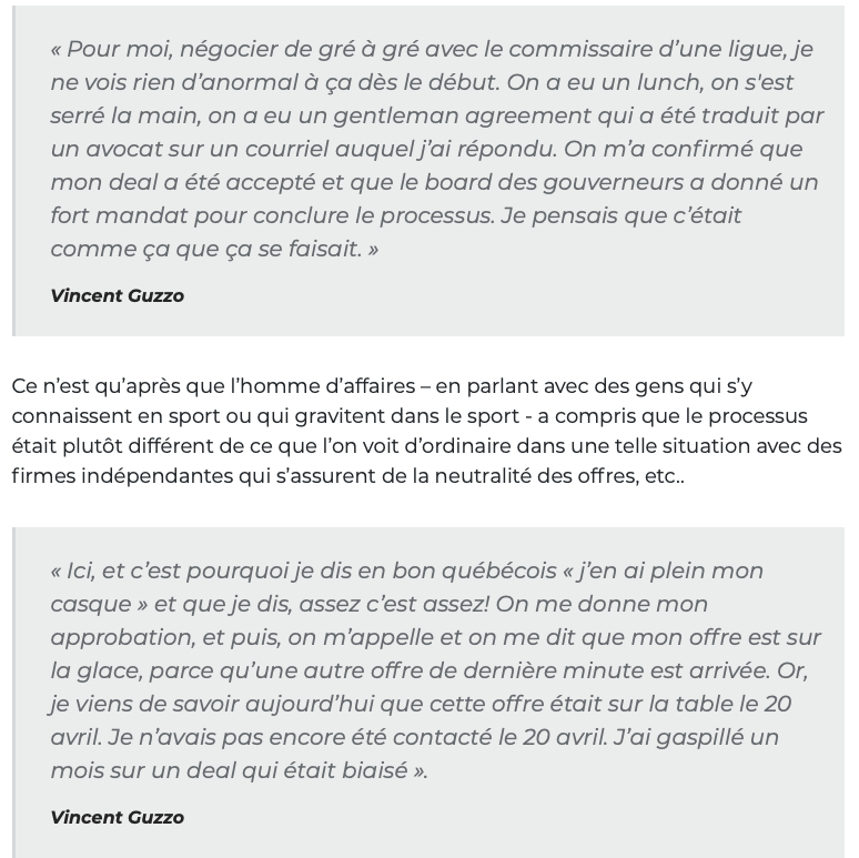 Quand on vous disait que la CFL était une LIGUE de JAMBONS....