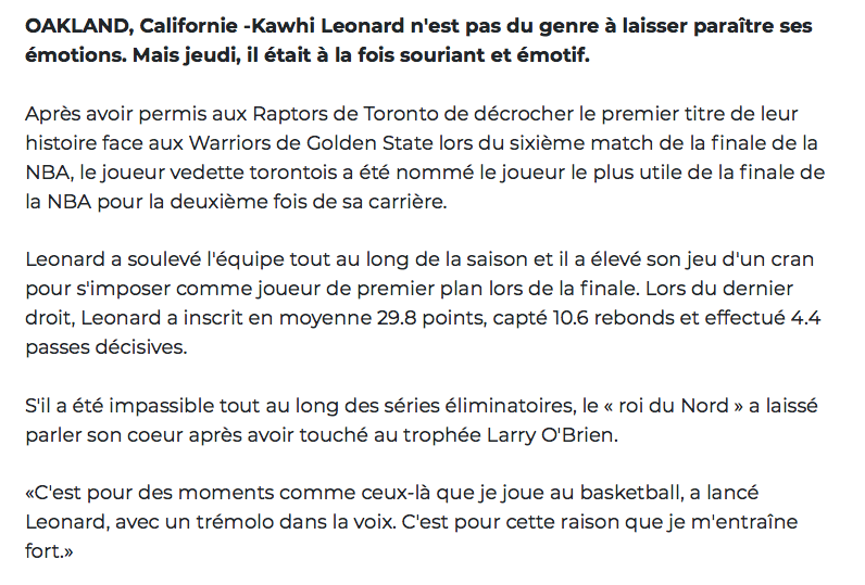Qui va rester à Toronto? Marner ou Leonard?