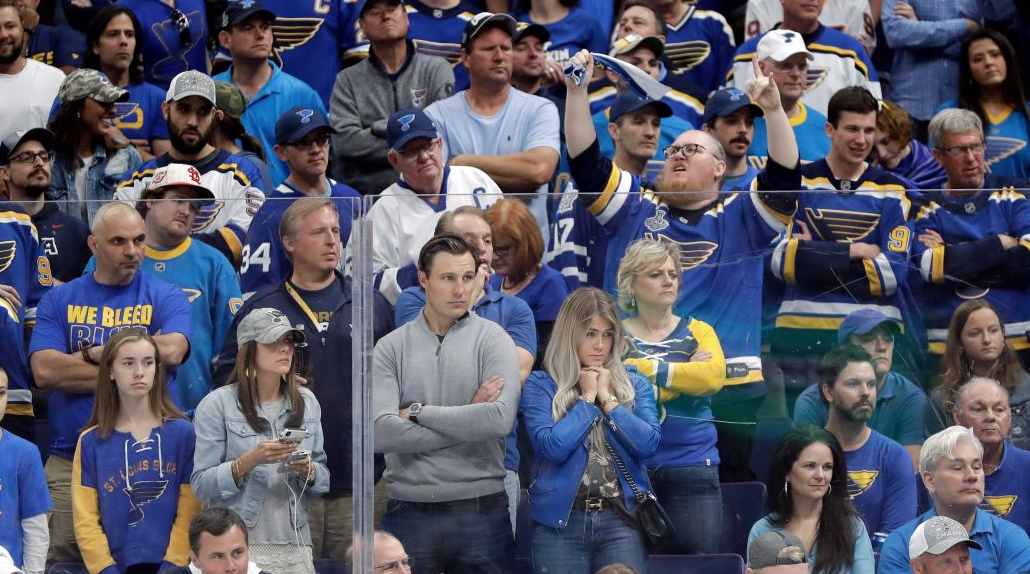 Si les Blues perdent la COUPE STANLEY....