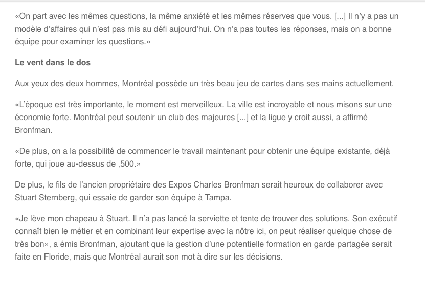 Une garde partagée entre les Rays et les Expos...c'est du SÉRIEUX..