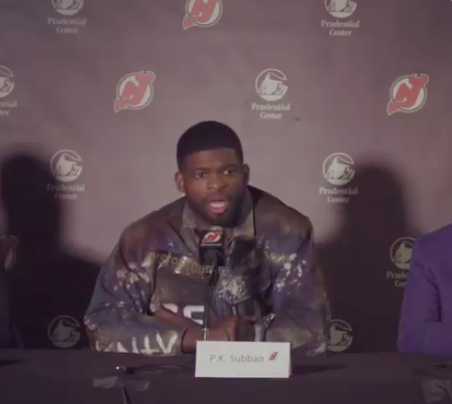 BIG MAC pourra s'inspirer de PK Subban....HAHA!!!