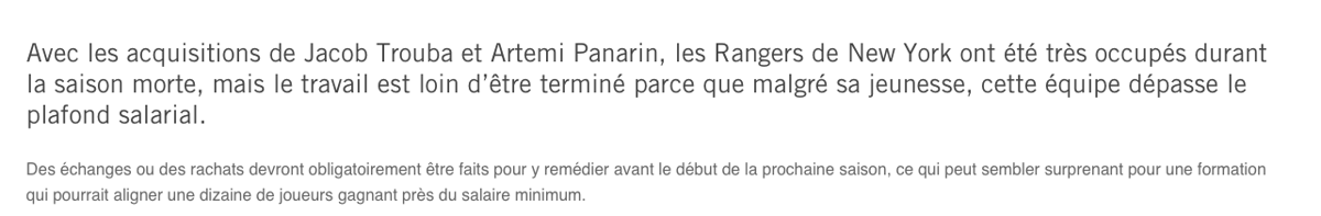 Ça va BOUGER à New York.....
