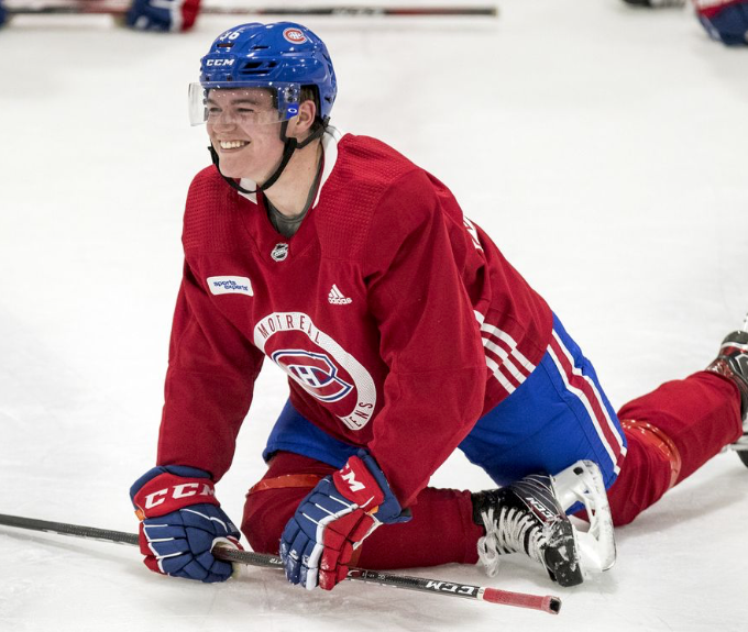 Cole Caufield ne sera pas au camp...