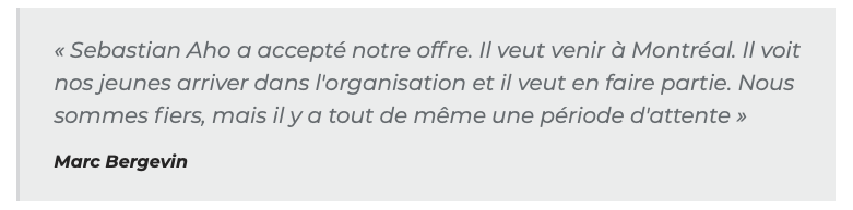 Don Waddelll NARGUE Marc Bergevin....