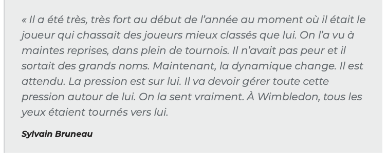 Félix avait TROP de PRESSION....