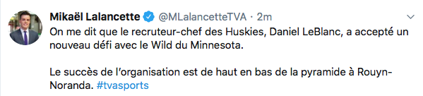 Il n'aurait sûrement pas fait de tort au Canadien...