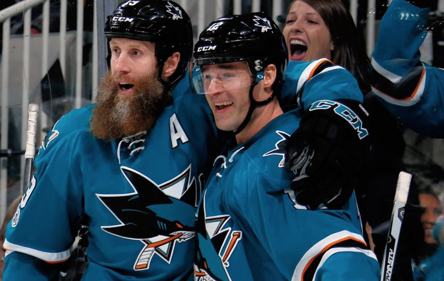 Joe Thornton et Patrick Marleau en doivent UNE à Kevin Labanc...