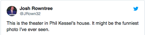 L'agent immobilier de Phil Kessel...s'est senti MAL...