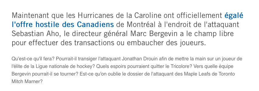 Le JOURNAL de Montréal pense que Jonathan Drouin sera ÉCHANGÉ...