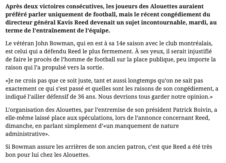 Le SCANDALE de FRAUDE entourant le DG CONGÉDIÉ des Alouettes...