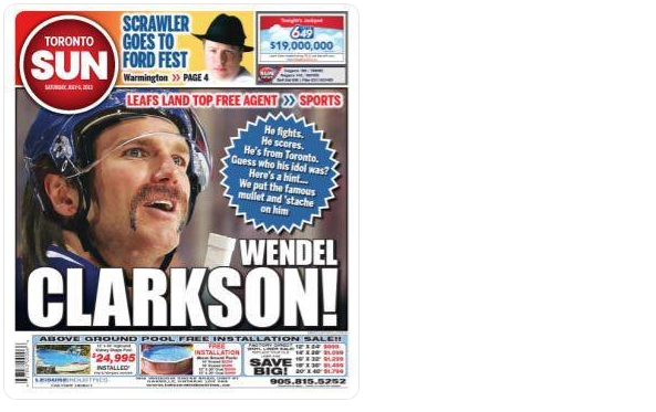 Les Leafs retrouvent le contrat qu'ils ont donné à Clarkson...