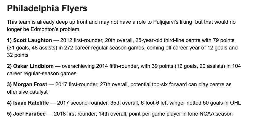 Les offres se succèdent pour Jesse Puljujarvi.