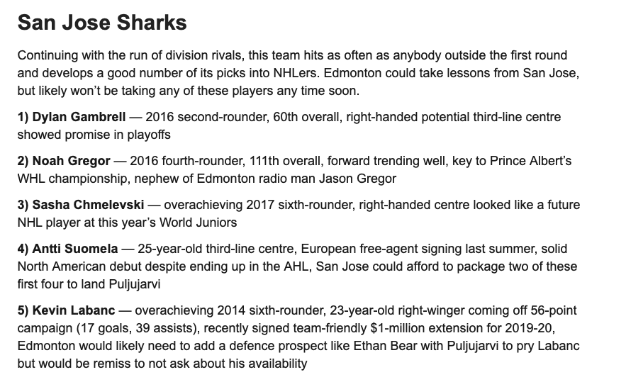 Les offres se succèdent pour Jesse Puljujarvi.