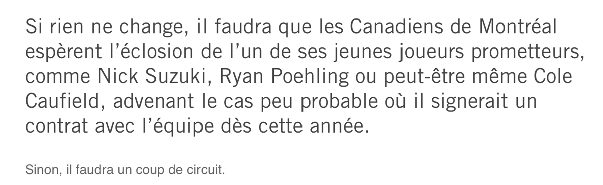 Michel Bergeron accuse Marc Bergevin...