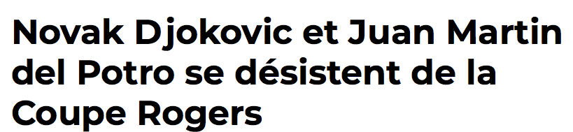 Montréal n'a plus de SWAG?