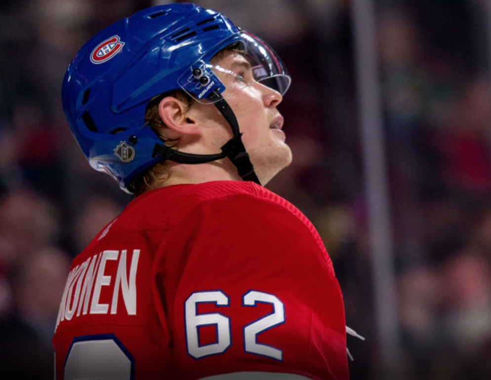 On a aimé l'attitude de Lehkonen après la signature de son contrat....