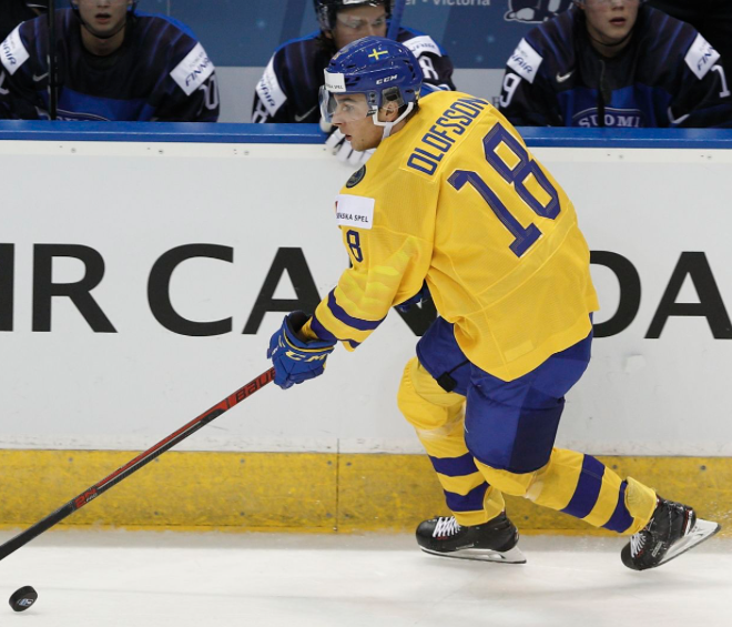 OUFF...Jacob Olofsson sur la 2e unité...