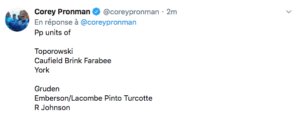Pas trop surprenant de voir Cole Caufield là !!!
