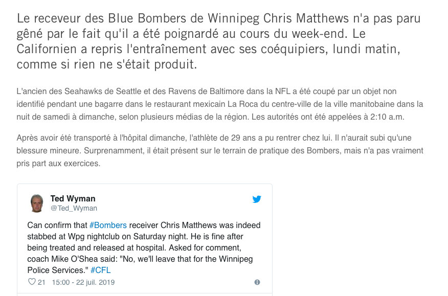 Patrik Laine va avoir la CHIENNE....De se faire POIGNARDER...