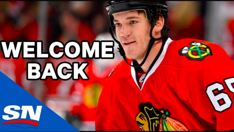 Tout le monde rit de Marc Bergevin et Andrew Shaw suite au TOP 10 RÉGRESSION....
