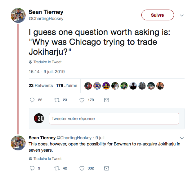 Tout le monde sait...que les Hawks se sont fait FOU....