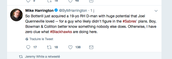 Tout le monde sait...que les Hawks se sont fait FOU....