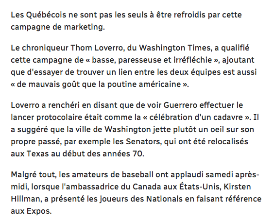 Un HOMMAGE...ou une INSULTE?
