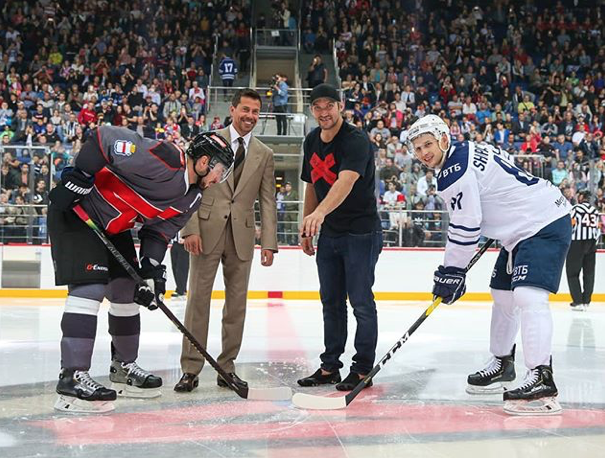 Alex Ovechkin dans la KHL...