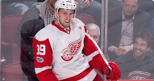 Anthony Mantha a de la GROSSE PRESSION...