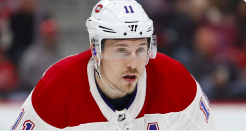 Brendan Gallagher avoue...Qu'il aurait voulu avoir le C....