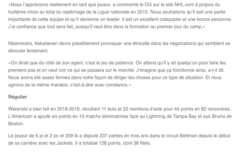 C'est à lui...qu'on aurait fait une OFFRE HOSTILE...