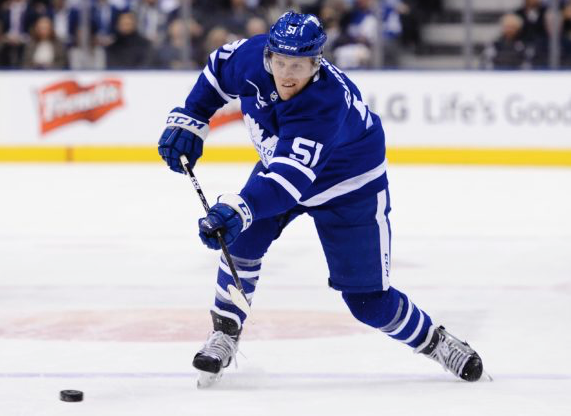 C'est Jake Gardiner qui doit être satisfait...