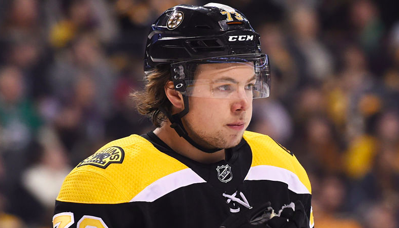 Charlie McAvoy est en FURIE....