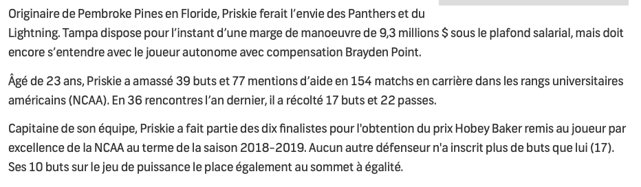 Chase Priskie à Montréal...1000 ans plus tard dans les MARITIMES....