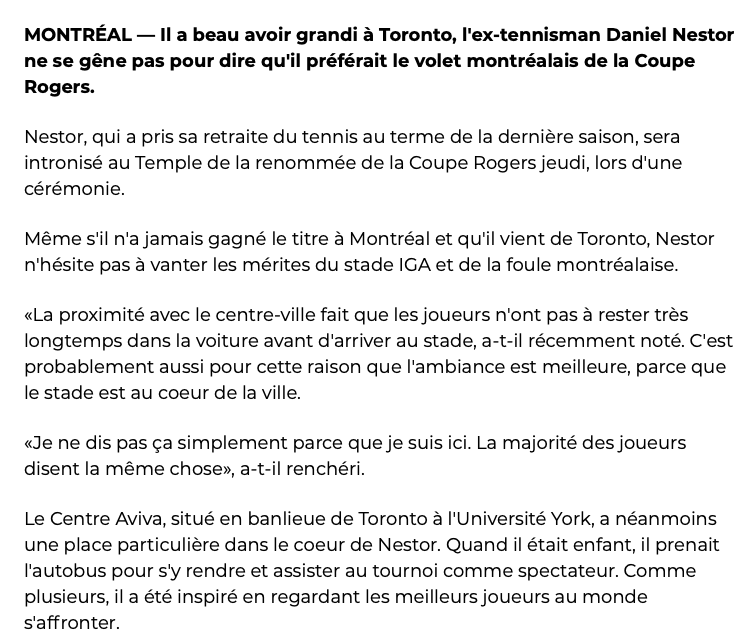 CLAQUE dans la FACE de Toronto..