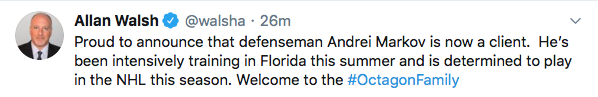 HAHA...Andrei Markov choisit le même agent...