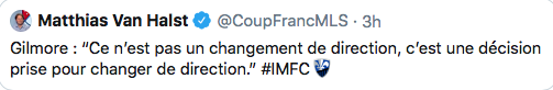 Kevin Gilmore est la risée de Twitter...