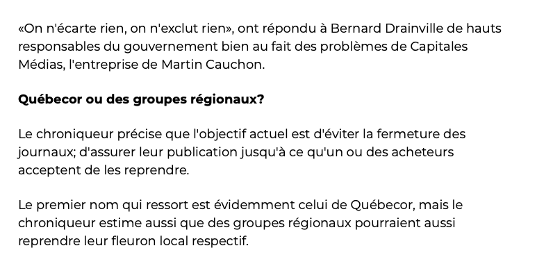 La MORT de la PRESSE ÉCRITE....