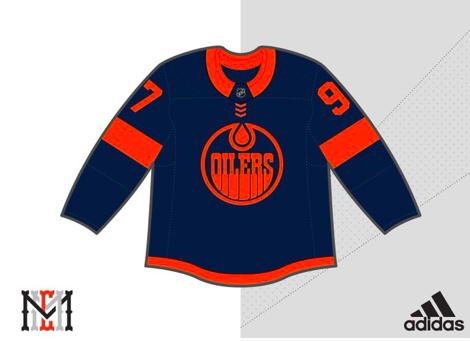 Le 3e chandail des Oilers a FUITÉ...