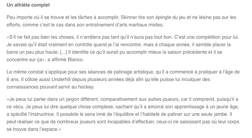 Le problème de Jonathan Drouin...