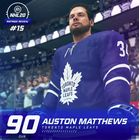 Les créateurs de NHL 20 ont voulu faire CH...Mitch Marner...