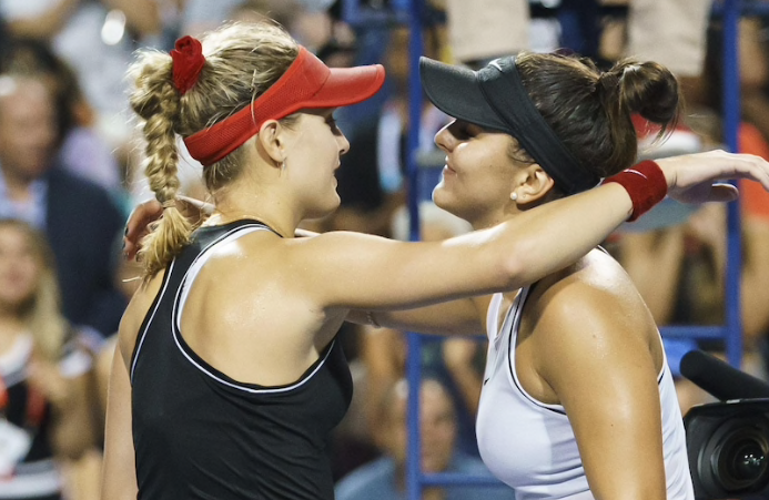 Les HATERS ont toujours été REJETÉS par la PEAU ÉPAISSE de Genie Bouchard....MAIS....