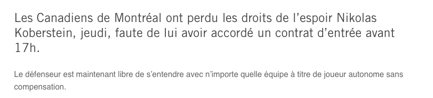 Les médias traditionnels mettent Marc Bergevin...