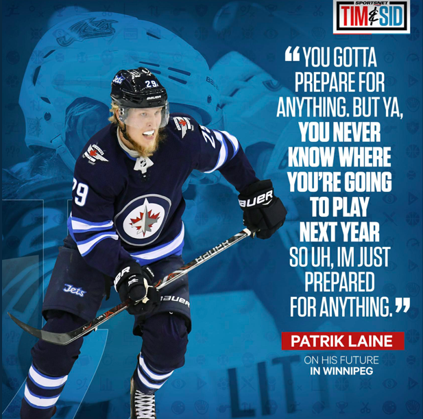 Les propos de Patrik Laine..