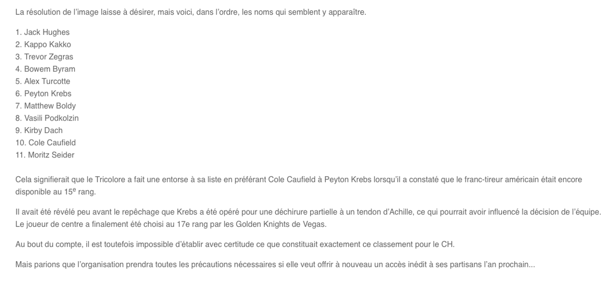 Marc-Antoine Godin RIDICULISE TVA Sports..