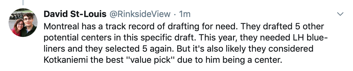 Marc Bergevin comprend juste à moitié...