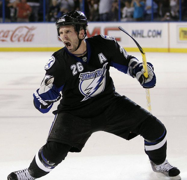 Martin St-Louis se place sur le 2e trio...
